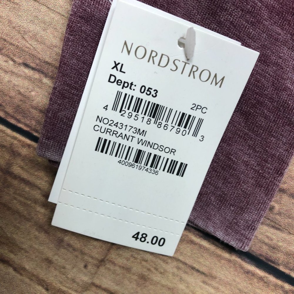 MAKE + MODEL LONG Sleeves Thermal Pajama set Nordstrom - Picture 5 of 8